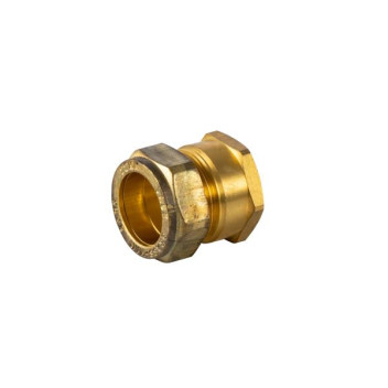 BRASSMAN COMPRESSION STRAIGHT FEMALE COUPLER 22mm CXFI