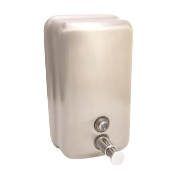 LOCKABLE SOAP DISPENSER BRUSHED S/STEEL 1.2L  ASR1-3S2S