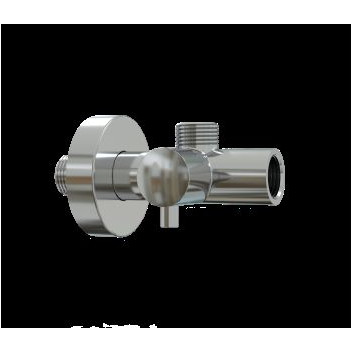 MERELLI RONDO SHOWER ARM DIVERTER ONLY CHROME 15mm