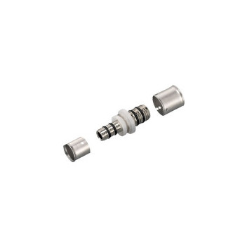 RIFENG STRAIGHT REDUCING COUPLER BRASS 50x40mm CRIMPED