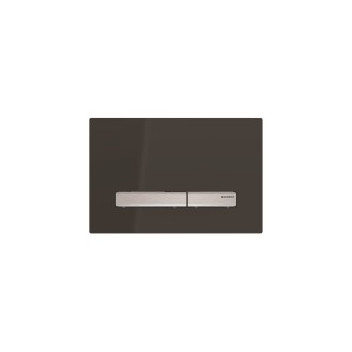 GEBERIT 115.788.DW.2 SIGMA50 DUAL FLUSH ACTUATOR PLATE  BLACK