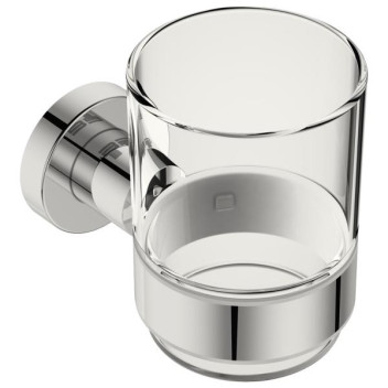 BATHROOM BUTLER 4632POLS TUMBLER & HOLDER POLISHED SS