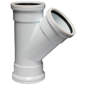 PVC SV JUNCTION 110X45 PLAIN RR