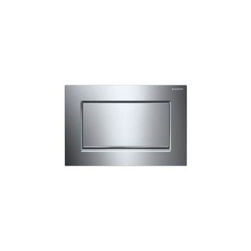 GEBERIT 115.893.KY.1 SIGMA30 STOP-AND-GO ACUTATOR PLATE SHINY CP