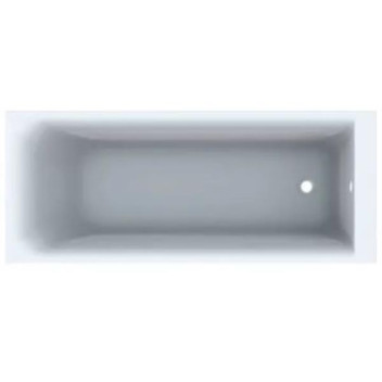GEBERIT REKORD RECTANGULAR DROP-IN BATH c/w ADJ SUPPORT 1600x700x417