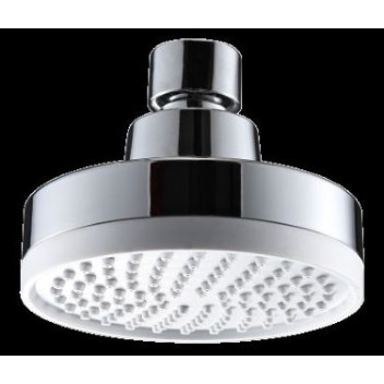 PLUMLINE CYGNUS SHOWER ROSE 1-FUNCTION 90mm CHROME