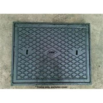 PAM CI MANHOLE LD 450X600 SNG SEAL FRAME ONLY 14C