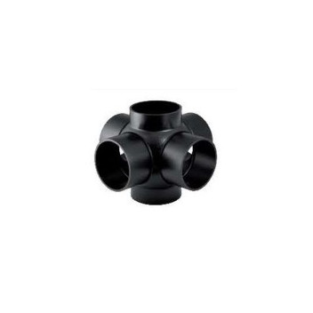 GEBERIT HDPE QUADRUPLE BRANCHBALL CONNECTION 88.5deg 75mm 365.610.16.1