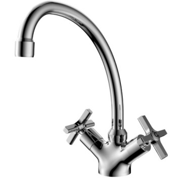 PLUMLINE MODERNA SINK MIXER 1TH CP 15mm