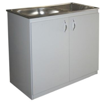 PENNYWARE ECONO SINGLE SINK AND CABINET COMBO 900MMX460MM