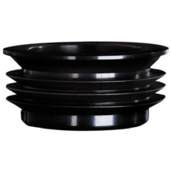 WIRQUIN 89998266 BUNG FOR FLUSHPIPE BLACK 55X43MM