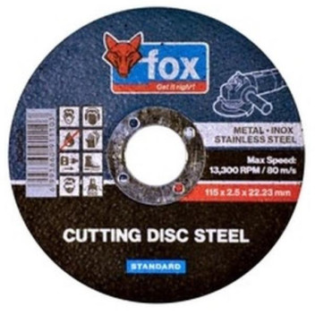 STEEL CUTTING DISC 115X2.5
