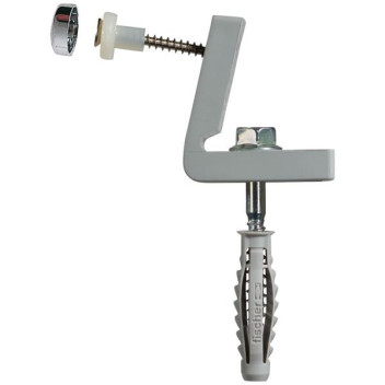 FISCHER TOILET PAN FLOOR FIXING BRACKET - SIDE MOUNT WB5N