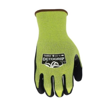 OCTOGRIP GLOVE SAFETY PRO CUT (GREEN) HPPE KNIT/NITRILE - LRG PW275