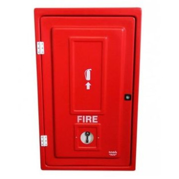 FIRE EXTINGUISHER CABINET (DOUBLE) FOR 9KG DCP (PLASTIC)