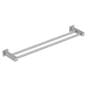 BATHROOM BUTLER 8582BRSH DOUBLE RAIL BRUSHED 650mm