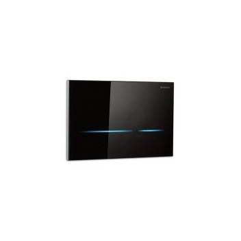 GEBERIT 116.090.SG.1 SIGMA80 DUAL FLUSH ACTUATOR PLATE BLACK