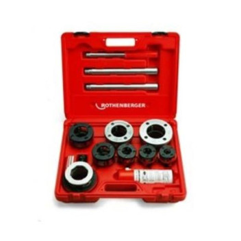 ROTHENBERGER STOCK & DIE SET 15/20/25/32/40/50mm ONLY 7.0892X