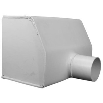MARLEY HALF ROUND PVC GUTTER RAINWATER HEAD DRH1