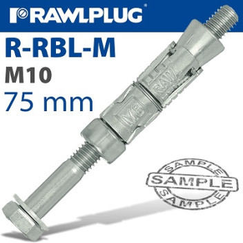 RAWLPLUG RAWLBOLT M10x75mm