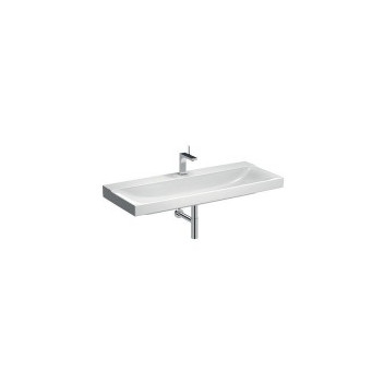 GEBERIT 500.551.01.1 XENO2 WASH BASIN 1TH WITHOUT O/FLOW 1200mm WHITE