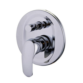 PLUMLINE LYRA U/WALL DIVERTER BATH/SHOWER MIXER CP 15mm