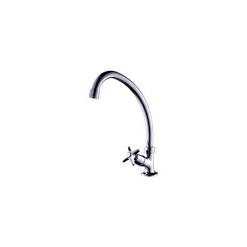 PLUMLINE STANDARD PREP BOWL PILLAR TAP & SPOUT CP 15mm
