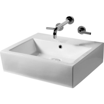 VAAL 702500 WEAVER RECTANGULAR 0TH COUNTER BASIN WHITE 570X450