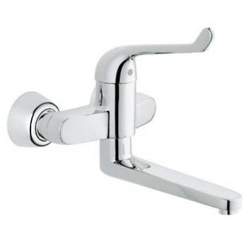 GROHE 32793 EUROECO SAFETY S/L BASIN MIXER W/MOUNTED