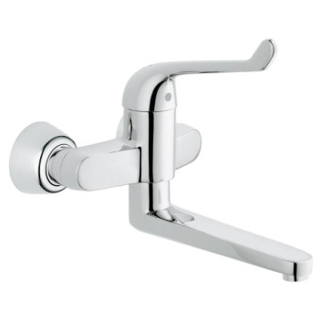 GROHE EUROECO MEDICAL BASIN MIXER WT SWIVEL SPOUT LONG G-32793000