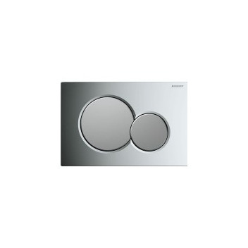 GEBERIT 115.770.KA.5 SIGMA01 ACTUATOR PLATE SHINY CP/MATT CHROME