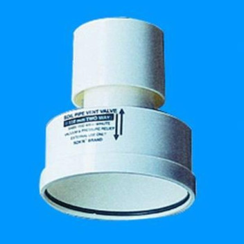 PVC SV VENT VALVE 110mm TWO WAY VV110/2W