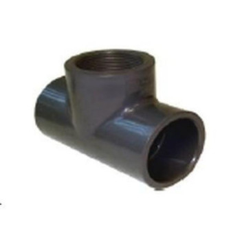 uPVC S/WELD FEMALE TEE 75x2.1/2 GREY