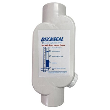 DUCKSEAL VERTICAL PVC INLINE TRAP 50mm