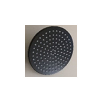 GIO 95-01/MB ROUND SHOWER ROSE 200X200 MATT BLACK
