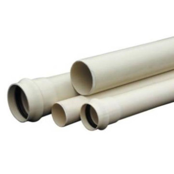 PVC UG PIPE 160X6m SOCKETED HEAVY DUTY 400kPa SABS