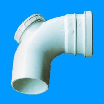 PVC SV BEND 75X87 ACCESS SS S75B