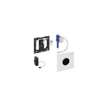 GEBERIT 116.031.11.5 URINAL BATTERY OPERATED FLUSH ACTUATOR PLATE WHI