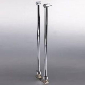 GIO K-4 STAND PIPE WITH ELBOW AND BRACKET CHROME