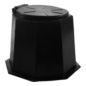 JOJO OMEGA PIT PEDESTAL ONLY WITH LID BLACK