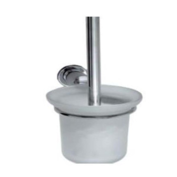 STUNNING 633 SATURN TOILET BRUSH SET WALL MOUNTED SS