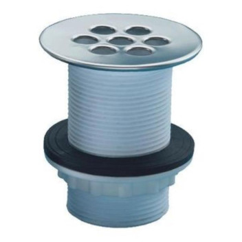 PVC SHOWER WASTE UNIVERSAL 40MM 85MM SHANK FP239/1