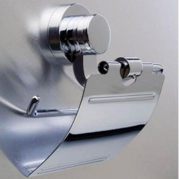 GV DI BELLA 3125A NOVA TOILET ROLL HOLDER with LID CHROME