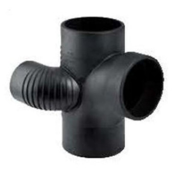 GEBERIT 110mm SILENT DUCT JUNCTION BRANCH RIGHT 310.171.14.1