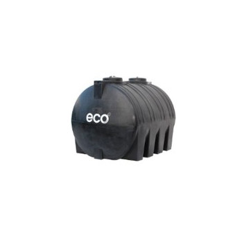 ECO SEPTIC TANK 6000L BLACK (2500MM LONG 1.9M HIGH)