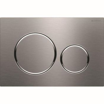 GEBERIT 115.882.SN.1 SIGMA20 DUAL FLUSH ACTUATOR SS BRUSHED/POL/BRUSH