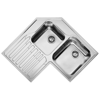 FRANKE 1010025 STX621 STUDIO CORNER SINK LHD 830X830