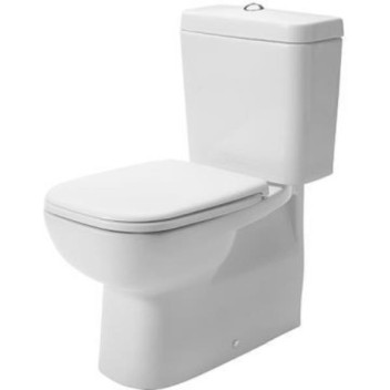 DURAVIT 21180900002 D-CODE CLOSE COUPLE PAN 65cm