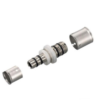 RIFENG STRAIGHT REDUCING COUPLER BRASS 40x20mm CRIMPED