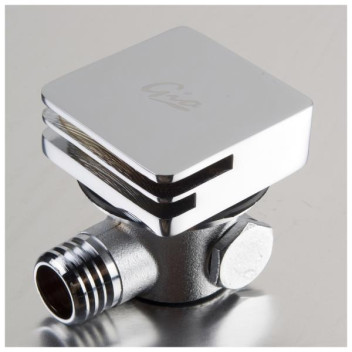 GIO A100 GIO SQUARE NIKKI BATH SPOUT & OVERFLOW CP